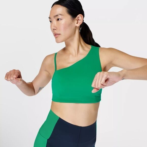 Sweaty Betty NWT Asymmetric Sculpt Bra $68.00 - Picture 3 of 5